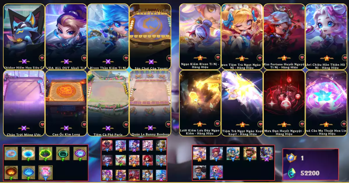 Full 4 combo hàng hiệu Vip